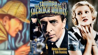 THE TRIUMPH OF SHERLOCK HOLMES (1935) Arthur Wontner | Crime, Mystery, Thriller | COLORIZED