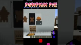 Minecraft: Pumpkin Pie Banner