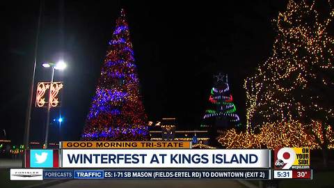 Kings Island flipping switch on 5 million lights at WinterFest