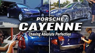 Porsche Cayenne | Chasing Perfection via Correcting & Coating | This Blue Porsche IS BEAUTIFUL