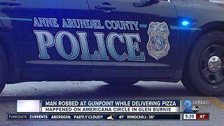 Man robbed at gunpoint while delivering pizza in Glen Burnie