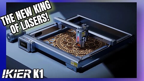 IKIER K1 PRO 24W LASER - THE NEW KING OF LASERS!