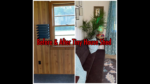 My office/tiny house/she shed