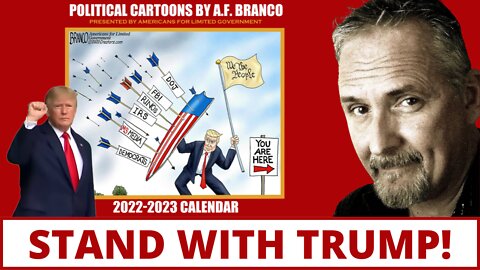 Stand with TRUMP! 2022-2023 Ultra MAGA Calendar with A.F. BRANCO. LIVE!