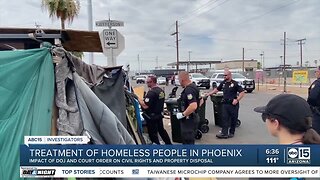 Treatment of homeless people in Phoenix investigated