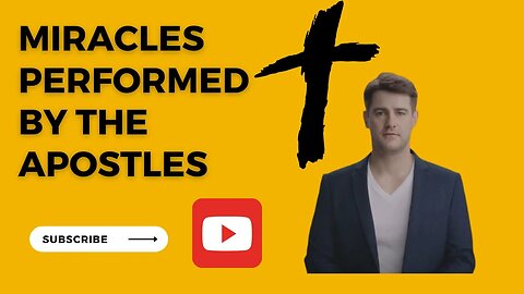 Miracles performed by the apostles of Jesus