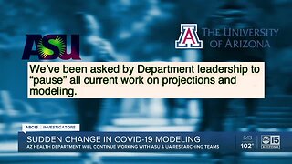 AZ Health Dept. to continue working with ASU & UA researching teams