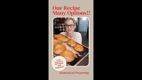 Making Your Own Hamburger Buns and Hotdog Buns with Recipe! This Recipe is so Versatile!