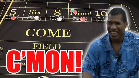 🔥C'MON!🔥 30 Roll Craps Challenge - WIN BIG or BUST #351