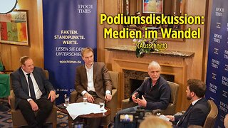 Podiumsdiskussion: „Medien im Wandel – was prägt den Journalismus der Zukunft?“ (Ausschnitt)