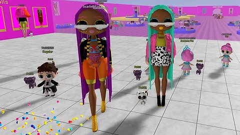 Roblox LOL Dress Up!!! - We Dress Up LOL Dolls! #roblox #gameplay