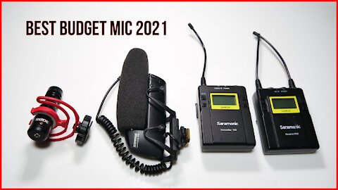 Best Budget Studio Microphone 2021 - Comparison Shure VP83, Rode Videomicro, Saramonic RX9 TX9