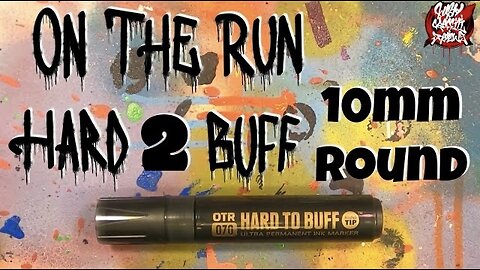 OTR .070 Hard 2 Buff 10mm Round Nib Marker Review