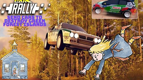 CarX Rally - Send cars to destroy green forest islands
