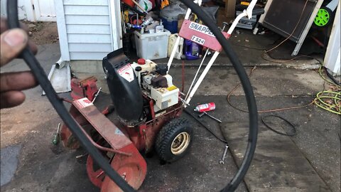 Old Snapper i524 524 Snow Blower Drive and Auger Belts Issues SOLD! YOU'RE WELCOME :)