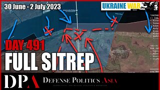 ISKANDAR ENDED UKRAINE BRIDGEHEAD at Antonovskiy Bridge [ Ukraine SITREP ] Day 492-494 (30/6 - 2/7)