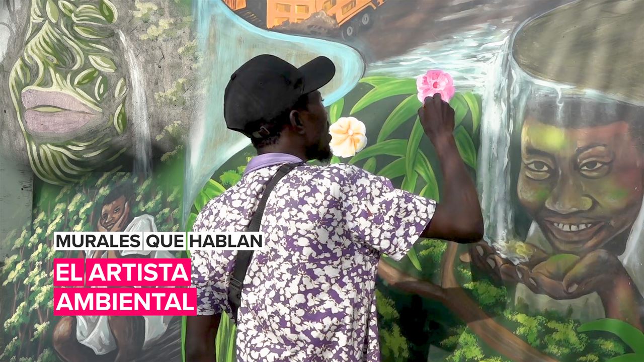 Murales que hablan: El artista ambiental