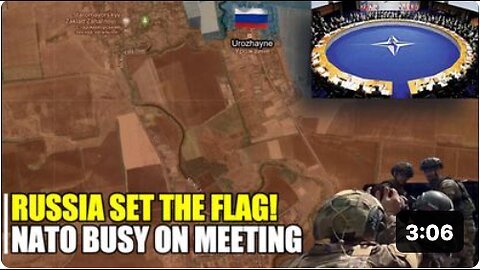 Russia advance south of Donetsk, victory flag flies in Urozhayne now!