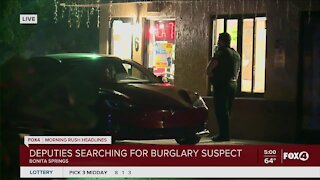 Burglary suspect investigation in Bonita Springs