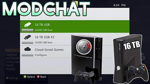 PS3 Overclocking, 16 TB Xbox 360 BETA Patches, GBA/GB Emulators Leaked for Switch - ModChat 088