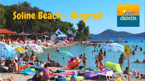 Soline Beach - Biograd na Moru, Croatia