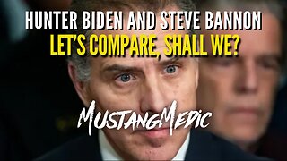 Hunter Biden vs. Steve Bannon lets see how they compare when not going to #congress when ordered