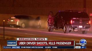 Police: Uber driver shoots, kills passenger on Denver interstate