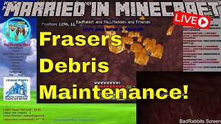 Frasers Ridge, Ancient Debris, Maintenance and 'stuff #MarriedInMinecraft #MiM #Minecraft