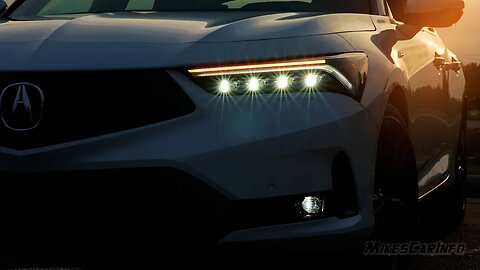 👉AT NIGHT: 2023 Acura Integra A-Spec Tech -- Interior & Exterior Lighting Overview