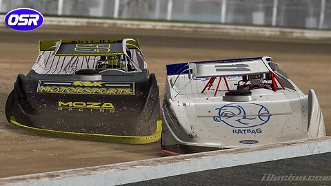 Trading Paint at the Half-Mile: World of Outlaws vs. Volusia (iRacing)