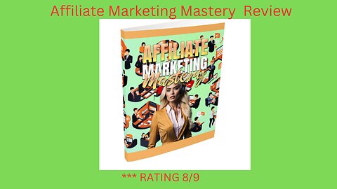 Affiliate Marketing Mastery Demo, How To Work!