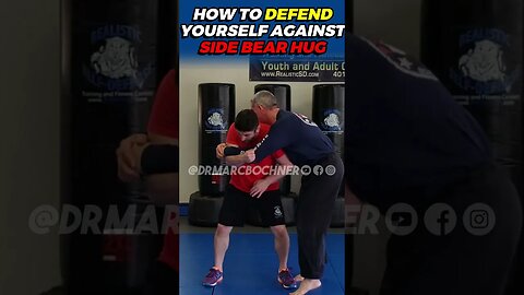 Quick Self Defense Technique Against a Side Bear Hug #selfdefenseforgirls #selfdefenseforwoman