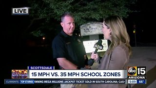 Police clamp down on excessive speeding in school zones