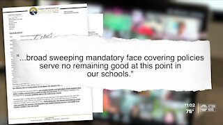 Florida education commissioner asks for schools to cancel mask mandates for upcoming school year