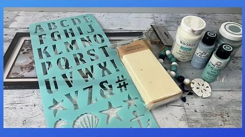 Beach/Nautical Decor DIY || Using Dollar Tree Supplies || Just 1 Easy Craft