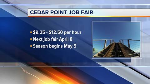 Cedar Point hiring for 5,000 positions; Jobs come with free access to park