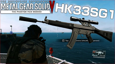 HK33SG1 Showcase (ZETA Mod) - Modded Metal Gear Solid 5