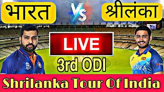 🔴LIVE : IND Vs SL Live 3rd ODI | India vs Srilanka Live | Live Score & Commentary– CRICTALKS live