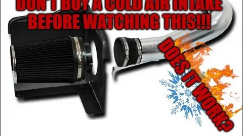 How To Pick the Right Cold Air Intake! Stage One: Air Intakes