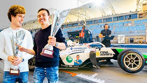 I CAN'T BELIEVE THIS !!! [...we won Formula 2 in Bahrain]