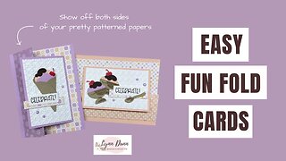 Easy Fun Fold Birthday Cards | 2 Ways
