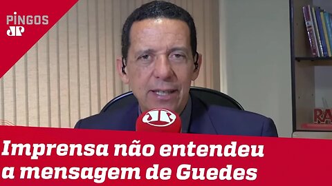 José Maria Trindade: Imprensa não entendeu mensagem de Guedes