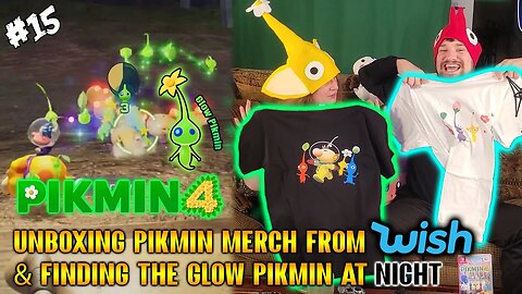 Unboxing Pikmin Merch from Wish.com & Finding the New Glow Pikmin! #Pikmin4