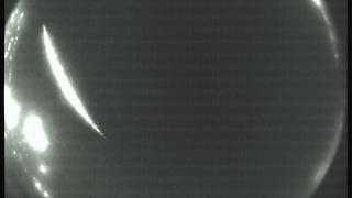 Meteor blazing across sky in Denmark 28 Nov 2016 18:25 local time