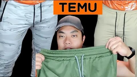 Unboxing & Review - Temu fitness joggers and shorts (Discount Code)