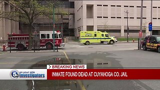 Inmate dies at Cuyahoga County Jail on Friday afternoon
