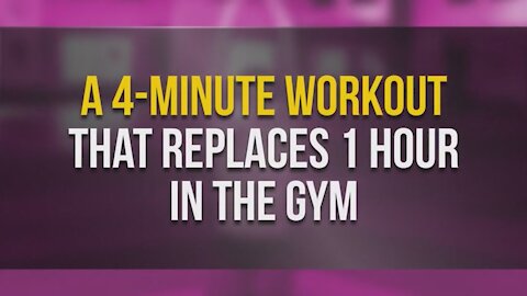 4 Minute Workout That Replaces 1 Hour in the Gym | Brightside