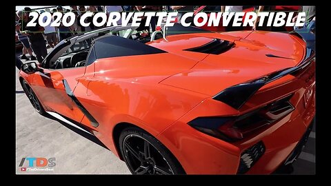 2020 Chevy Corvette Convertible with Shad Balch, GM Communications