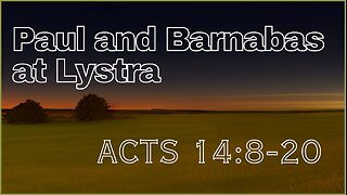 ECF Livestream 03.10.2024 | Acts 14:8-20 | Kevin Salinas | Worship with Bradbury’s