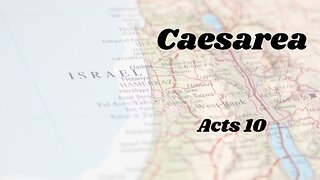 Caesarea - Pastor Jeremy Stout